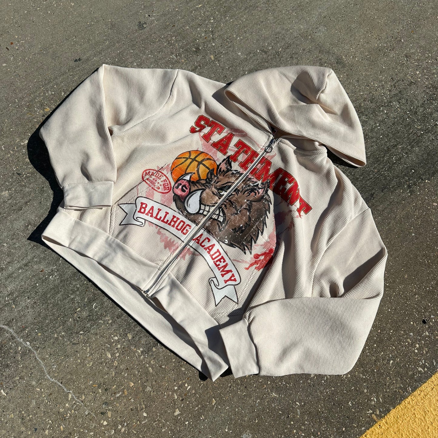 "Ballhog Academy" Thermal Zip Up
